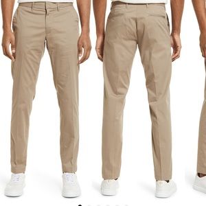 Nordstrom Slim Fit CoolMax Flat Front Performance Chinos